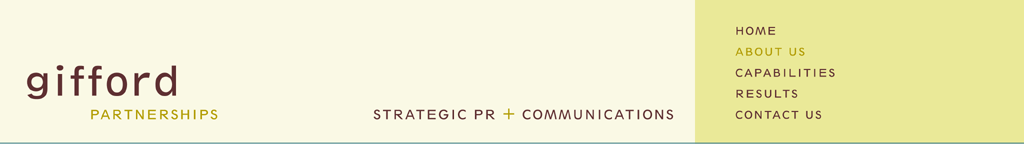 Gifford Partnerships - Stragetic PR and Communications